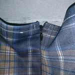 Paper Moon 3X Fall Plaid Jumper Dress Plus in Tan Black Blue Photo 8