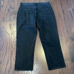 Old Navy Women’s Black High-Waisted Slouchy Straight Cropped Distressed Jeans Photo 18