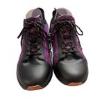 Alegria Qest Pink Traq Women's Sneakers Black Purple Pink Knit Size EU 42 11 12 Photo 7