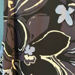 Loft  Floral Sleeveless Top - Purple, Black and White. Women’s Sz Small Photo 3