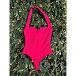 Lovers + Friends  Dominique Hot Pink Bodysuit Size XS Photo 4