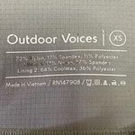 Outdoor Voices  Women's Gray Low Rise Elastic Waist Ankle Skinny Legging Pants XS Photo 3