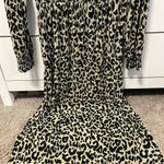 ZARA  Animal Print Maxi Dress NWT Photo 4