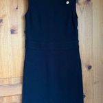 Tory Burch Women's Black Wool Blend Sleeveless Dress Small Business Casual Work Photo 0