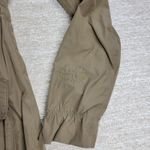 Mountain Hardwear Women’s XS Rain Jacket Hooded Olive Green Vented Parka Photo 2