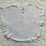 Velvet By Graham And Spencer Poncho Butterfly Sleeve Knit Pullover Cream M Photo 1
