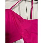 NEW Day and Moon Hot Pink Bow Top Womens Size Medium 100% Cotton Photo 5