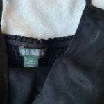 Wild Fable black satin silk bow tie cropped tank top Photo 3