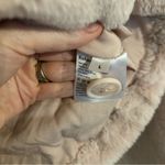 Reformation  Hampton faux fur light pink cropped jacket size L Photo 10