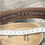 Clarks  Leisa Lakelyn Tan Leather Sandals 7.5 Slingback Comfort Fairy Boho Earthy Photo 7