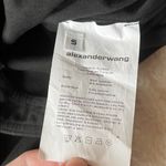 Alexander T Wang Black T Shirt Twist Cut Out Bodysuit Photo 4