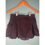 Vestique Black Cargo Mini Skort Size M | Utility Pocket Skirt Shorts Photo 5