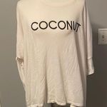 Wildfox White “Coconut “ Flowy Swim Coverup Photo 0
