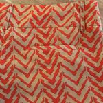 THML  Shorts Chevron Design Red & Tan ~Size Medium ~ 32” Waist Photo 4