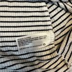Mossimo Women's Striped Mini T Shirt Dress Black and White Size M Photo 4