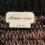 Lovers + Friends  Freya V-neck Balloon Sleeve Crop Sweater Size S Photo 1
