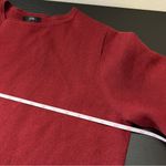 J.Crew Red Burgundy Juliette Collarless Sweater Blazer Large NWT Photo 13