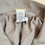 Magaschoni  Olive Green Lightweight Sateen Full-Zip Bomber Field Jacket Womens XS Photo 2