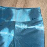 Nike  One Luxe Dri-Fit Blue Tie-Dye Shorts Photo 1
