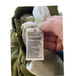 Old Navy  Quilted Satin Bomber Jacket Thyme Green Size XXL Minimalist Neutral Photo 3