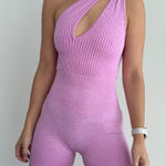 Prozis pink romper jumpsuit workout seamless Size M Photo 0