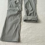 prAna Halle Convertible Pant Dark Khaki Hiking Roll up size 6 regular inseam Photo 6