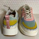 Nicole Miller Mixed Media Platform Sneakers Sz 10 Brand New Photo 4