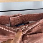 American Eagle Size 2 Stretch Corduroy Distressed Cutoff High Rise Mini Skirt Photo 9