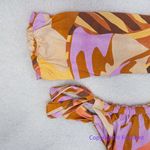 Stone Fox Swim NEW!‎ Set!   Lele knotted bikini top, Bijou bottoms,  tropic,  M Photo 11