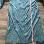 Vintage Claude Harvey Paris Teal Blue Rain Jacket Trench Coat L Green Size L Photo 4