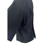 Vintage MARELLA ITALY Wool Angora Shawl Hooded Collar Coat Jacket Size 10 Black Photo 8