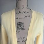 White House | Black Market Ribbed Shrug Jacket Canary Yellow Size Small NWT Photo 3