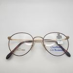 NWOT Charmant Lite Titanium Tortoiseshell & Gold Prescription Glasses Frames Photo 1