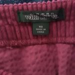 Wild Fable Skirt Womens Size Extra Small XS Pink Half Zip Corduroy Mini Short Photo 4