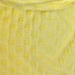 Cupcakes and Cashmere Dress Sz Small Yellow Lulu Off the Shoulder Western Cowgirl Photo 5