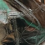 Coach Shimmering Y2K vintage Black Tote Photo 8