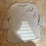 Calvin Klein  Gray 1/2 Zip 3/4 Sleeve‎ Top - Women's Large Photo 4