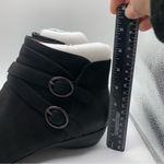 Dansko NWOB Women's  Faithe ankle boots Nubuck leather SZ 41 US10.5-11 black 1922 Photo 1