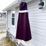 Brown Belted Maxi Prom Dress Size 4 Photo 16