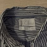 J.Crew  Slim-Fit Stretch Cotton Poplin Button Down Shirt | Charcoal Stripe | 0 Photo 4