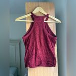 Hollister  Burgundy Lacey Tank Top Photo 1