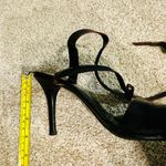 Alexander Wang Black Leather Ankle Wrap Heels Photo 8