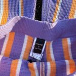 SheIn NWT Striped Retro Knit Crochet Sweater Flares Photo 3