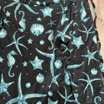 Agua Bendita  X Target Wrap Skirt Womens Deep Sea Starfish Seahorse Coverup Photo 4