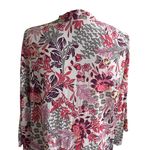 Knox Rose  Women Wrap XL/2X‎ Pink Floral Open Front Cottage Grandma Boho Festival Photo 4