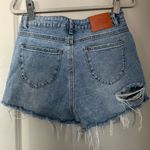 Princess Polly  Distressed Jean Shorts Photo 5