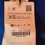 ZARA NWT  Blue Denim Strapless Mini Dress Photo 4