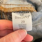 Articles of Society  Rolled Hem Heavily Distressed Jean Shorts 29 Festival Photo 1