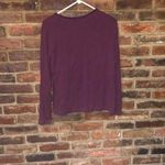 Spiegel Reflection by  Burgundy Long Sleeve T-Shirt Women's Size XL Photo 3