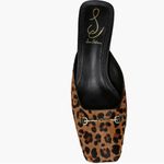 Sam Edelman NEW  Ollie Square Toe Bit Mule (Women) 8M, GRANADA TAN Animal Print Photo 4